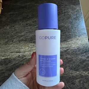 goPure Firming Belly Cream Body Moisturizer for Cellulite & Stretch Marks